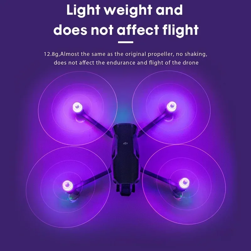 LED Flash Light Propeller Drone Propellers Low Noise 3 Light Flashing Mode Blade Propellers Compatible For DJI Air 3 Drones
LED Flash Light Propeller Drone Propellers Low Noise 3 Light Flashing Mode Blade Propellers Compatible For DJI Air 3 Drones