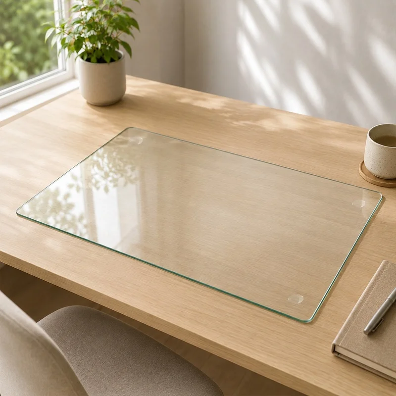 Clear Tempered Glass Table Mat 20x32 Inch
Clear Tempered Glass Table Mat 20x32 Inch