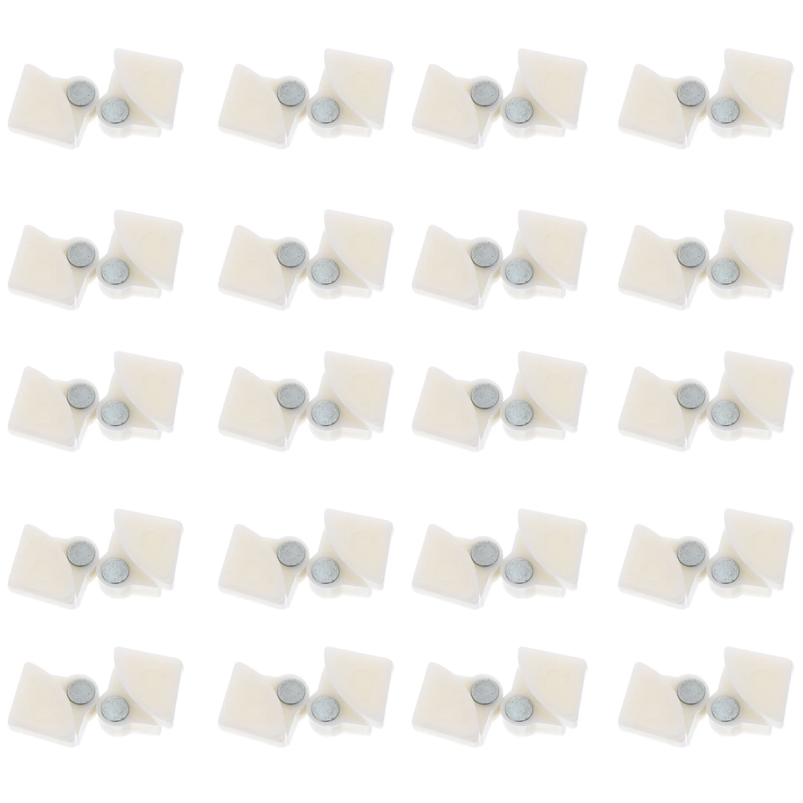 40pcs Plastic Buckle PP Material Wardrobe Latches Cabinet Fasteners Shoe Cabinet Clip Stain Resistant
40pcs Plastic Buckle PP Material Wardrobe Latches Cabinet Fasteners Shoe Cabinet Clip Stain Resistant