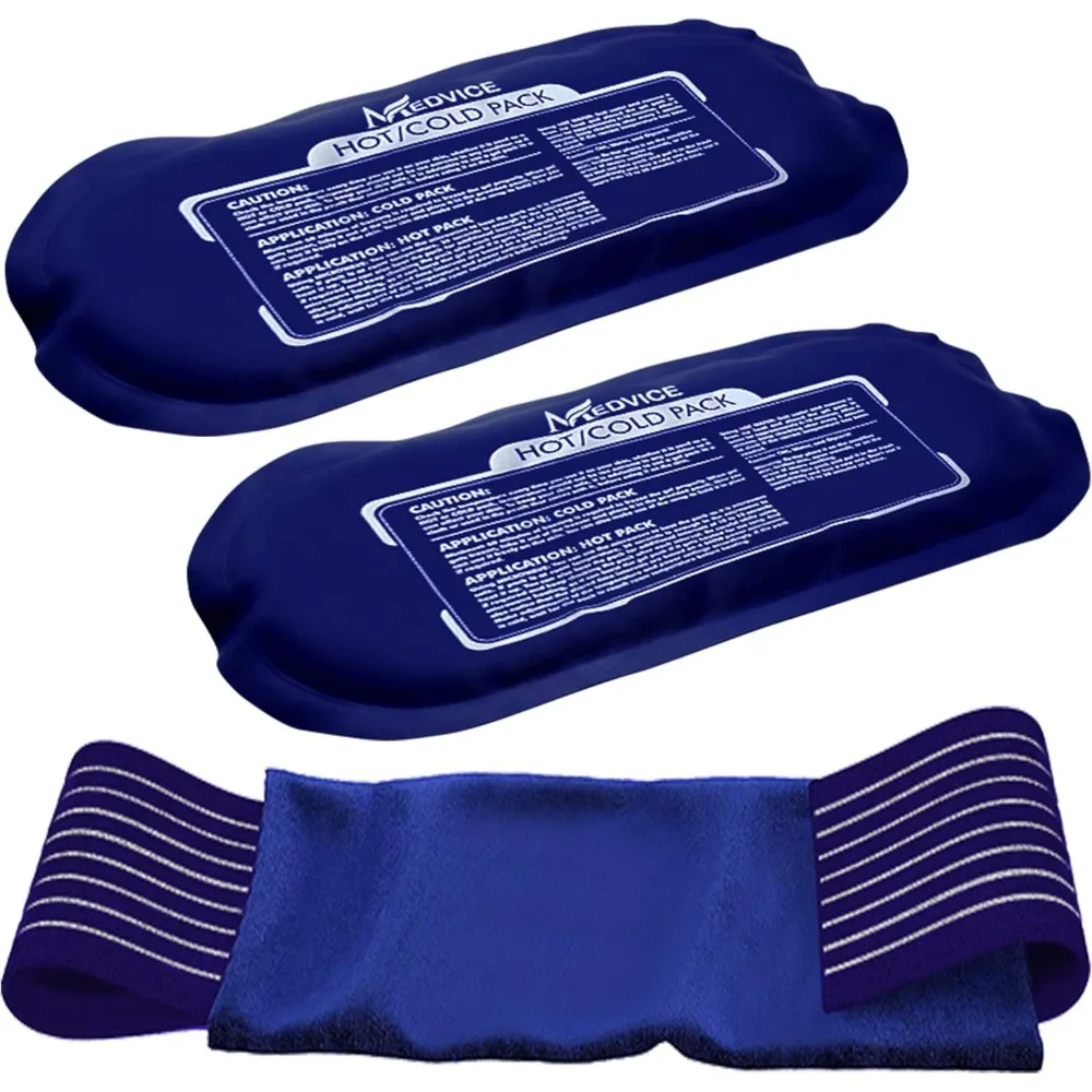 Reusable Hot Cold Gel Pack for Joint Muscle Pain Relief Flexible Wrap Knee Back Shoulder Arm Leg
Reusable Hot Cold Gel Pack for Joint Muscle Pain Relief Flexible Wrap Knee Back Shoulder Arm Leg