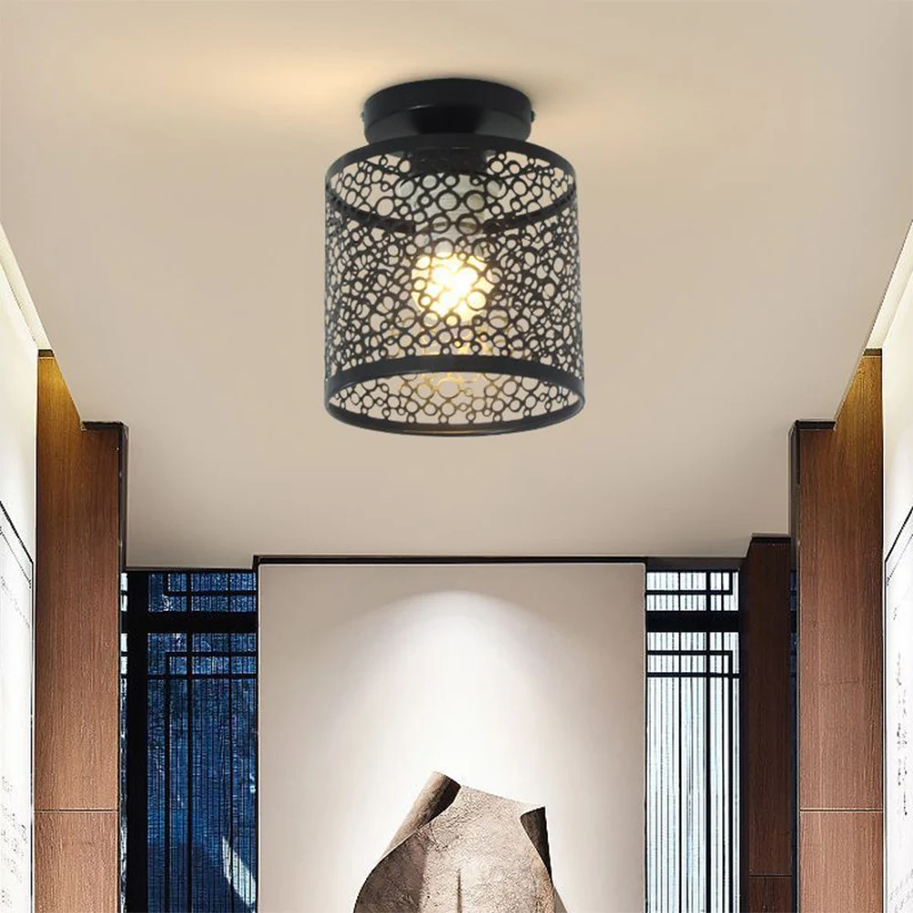 Iron ceiling light minimalist Nordic retro balcony, kitchen light, hallway iron entrance small ceiling light cylinder round
Iron ceiling light minimalist Nordic retro balcony, kitchen light, hallway iron entrance small ceiling light cylinder round
