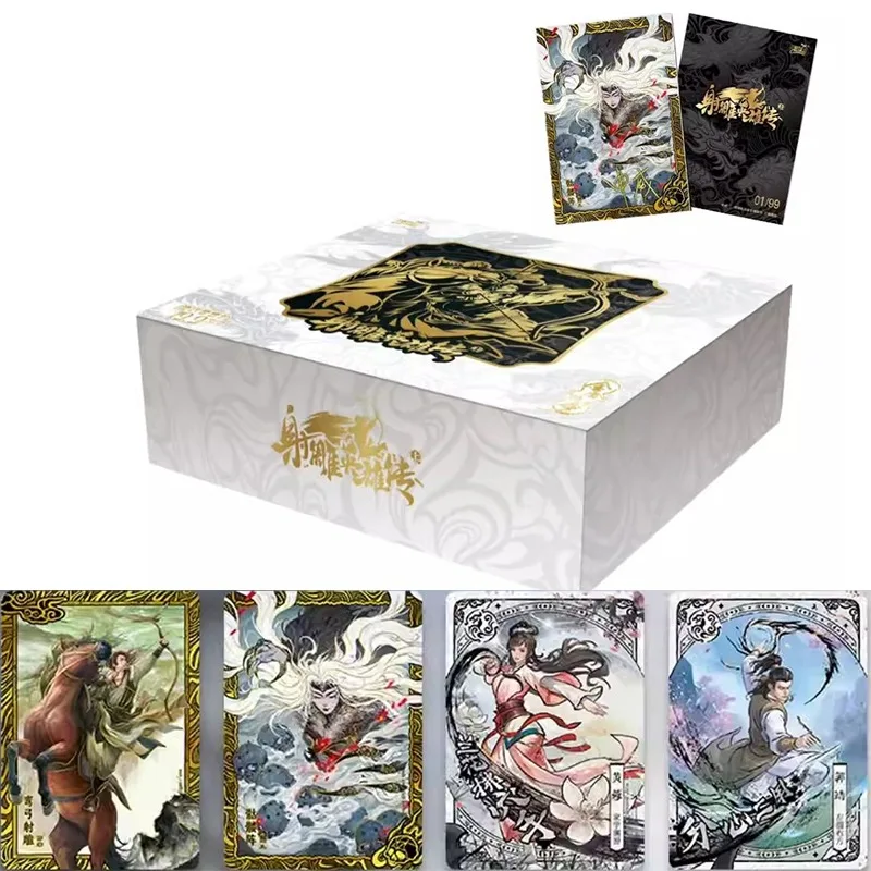 Official Genuine KAYOU Jin Yong The Legend of The Condor Heroes Cards Game Collection Cards Anime Peripheral Flash Card Gifts
Official Genuine KAYOU Jin Yong The Legend of The Condor Heroes Cards Game Collection Cards Anime Peripheral Flash Card Gifts