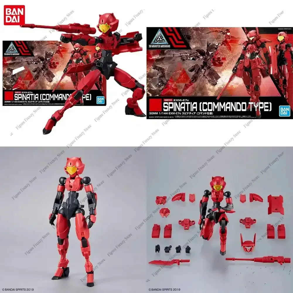 Special Offer Bandai Genuine Gundam Model Kit Anime Figure 30MM Spinatia Commando Collection Gunpla Action Figure Toys for
Special Offer Bandai Genuine Gundam Model Kit Anime Figure 30MM Spinatia Commando Collection Gunpla Action Figure Toys for