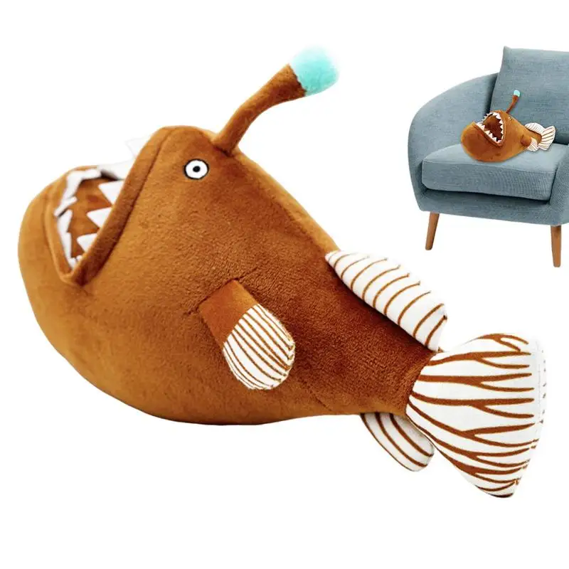 Angler Fish Plush Cartoon Stuffed Plush Doll Desktop Decorations Adorable Animal Decor Pillow Home Decorations For Living Room
Angler Fish Plush Cartoon Stuffed Plush Doll Desktop Decorations Adorable Animal Decor Pillow Home Decorations For Living Room
