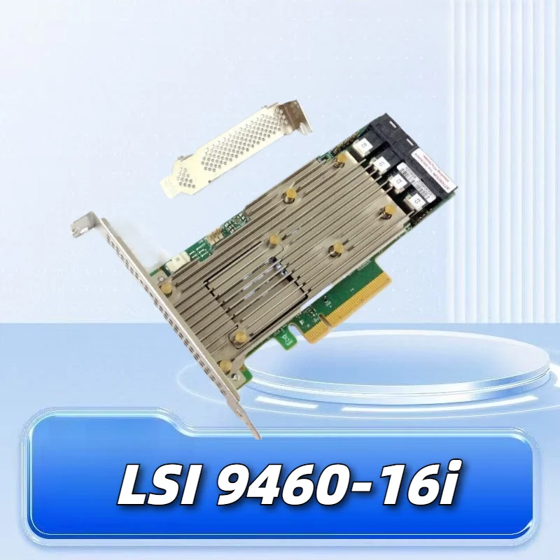 LSI 9460-16I SAS3516 PCIe 3.1 x8 12Gb/s 4GB Array Card NVMe
LSI 9460-16I SAS3516 PCIe 3.1 x8 12Gb/s 4GB Array Card NVMe