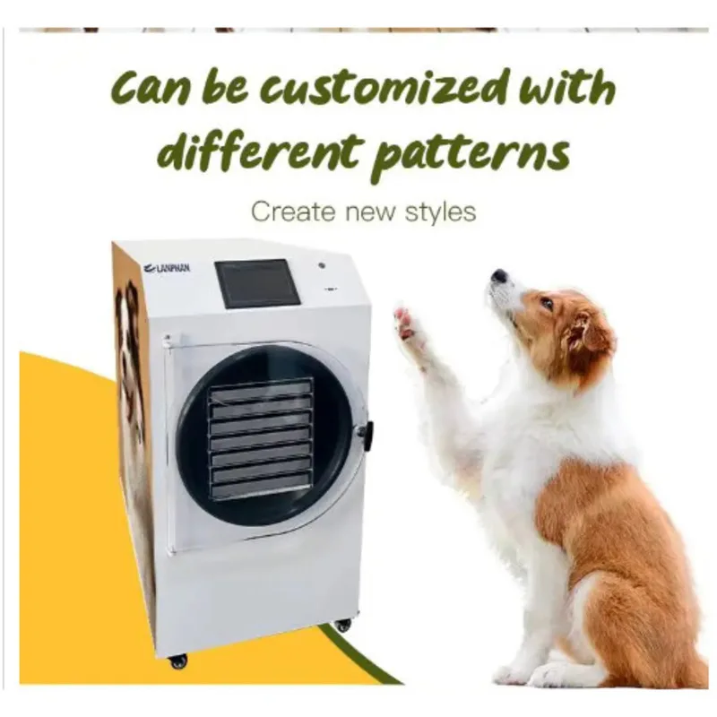 Small Stainless Steel Freeze Dryer with Vacuum Pump-Energy Saving 6kg Capacity for Food Processing Fruits & Pet Rations
Small Stainless Steel Freeze Dryer with Vacuum Pump-Energy Saving 6kg Capacity for Food Processing Fruits & Pet Rations