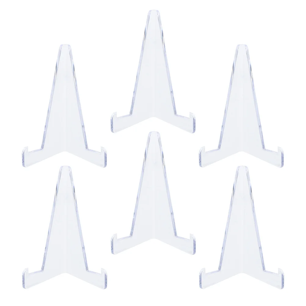 6Pcs Card Display Shelf Clear Mini Easel Stand for Trading Cards Sports Cards Baseball Gathering Collection Organizer
6Pcs Card Display Shelf Clear Mini Easel Stand for Trading Cards Sports Cards Baseball Gathering Collection Organizer