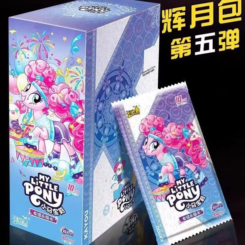 Kayou Official My Little Pony Trading Cards Full Box Moonlit Pack Fifth Wave Sc Rare Collectible Cards Blind Box Collection
Kayou Official My Little Pony Trading Cards Full Box Moonlit Pack Fifth Wave Sc Rare Collectible Cards Blind Box Collection