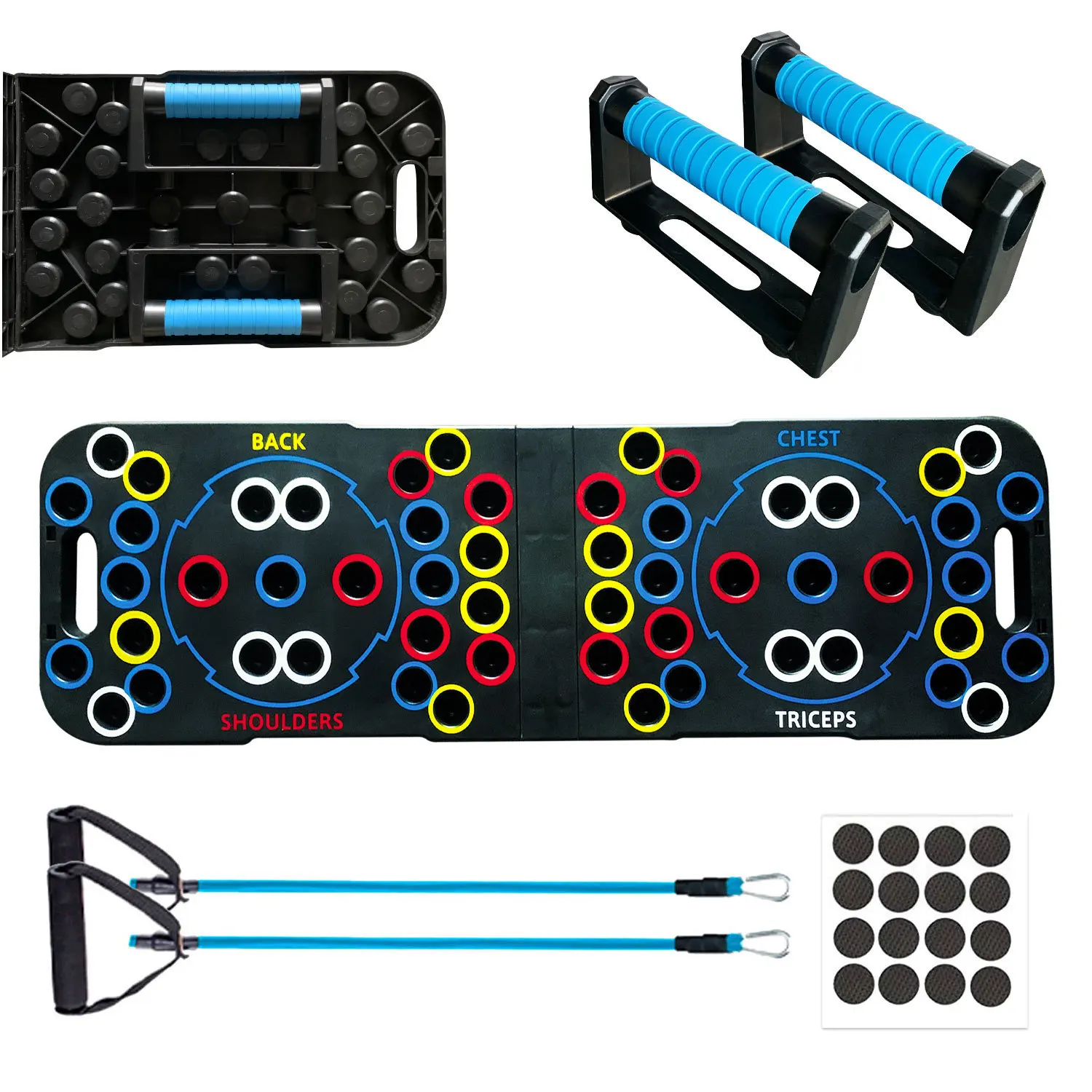 54-Hole Multi-Functional Push-Up Board Stand Home Fitness Equipment for Men And Women Chest And Triceps Training Exercise Stand
54-Hole Multi-Functional Push-Up Board Stand Home Fitness Equipment for Men And Women Chest And Triceps Training Exercise Stand