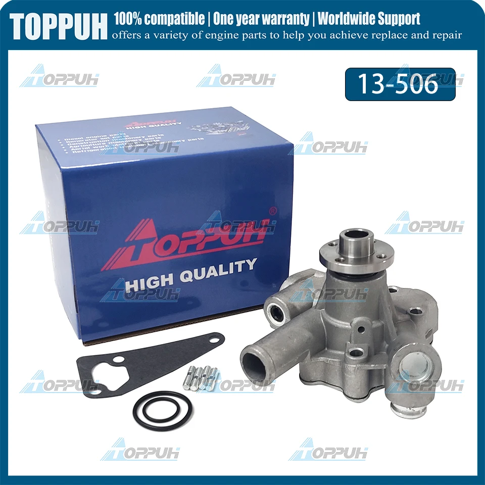 13-506 Водяной насос 13-506 для двигателя YANMAR TK 2,44 2,49 3,66 3,74 TK366 TK3.66 TK3.66S
13-506 Водяной насос 13-506 для двигателя YANMAR TK 2,44 2,49 3,66 3,74 TK366 TK3.66 TK3.66S