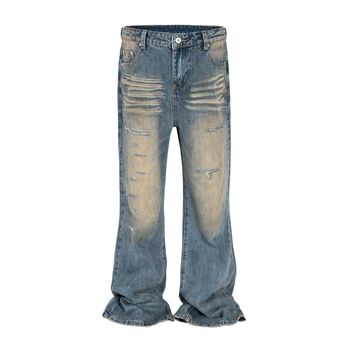 Vintage Washed Dirty Yellow Mud Baggy Mens Jeans Pants Streetwear Straight Casual Loose Denim Trousers Oversized Unisex Cargos
Vintage Washed Dirty Yellow Mud Baggy Mens Jeans Pants Streetwear Straight Casual Loose Denim Trousers Oversized Unisex Cargos