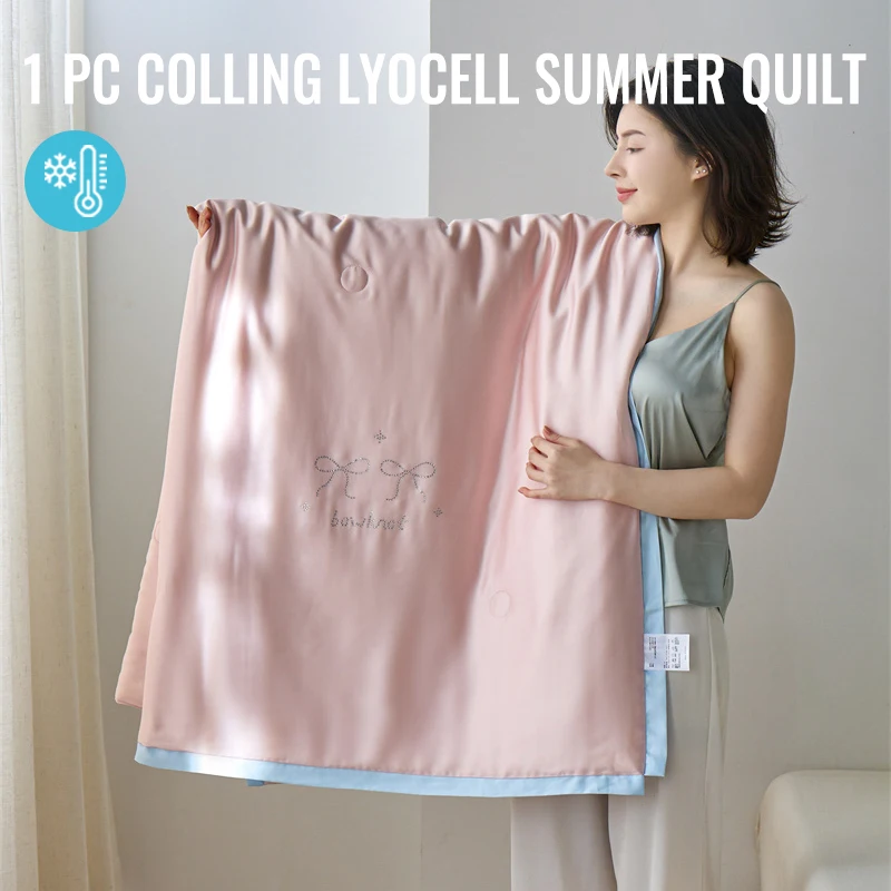 Princess Summer Quilt 2026 Korean Soft Washed Silk Full Lyocell Cool Quilt Women Girl For Summer Comforter
Princess Summer Quilt 2026 Korean Soft Washed Silk Full Lyocell Cool Quilt Women Girl For Summer Comforter