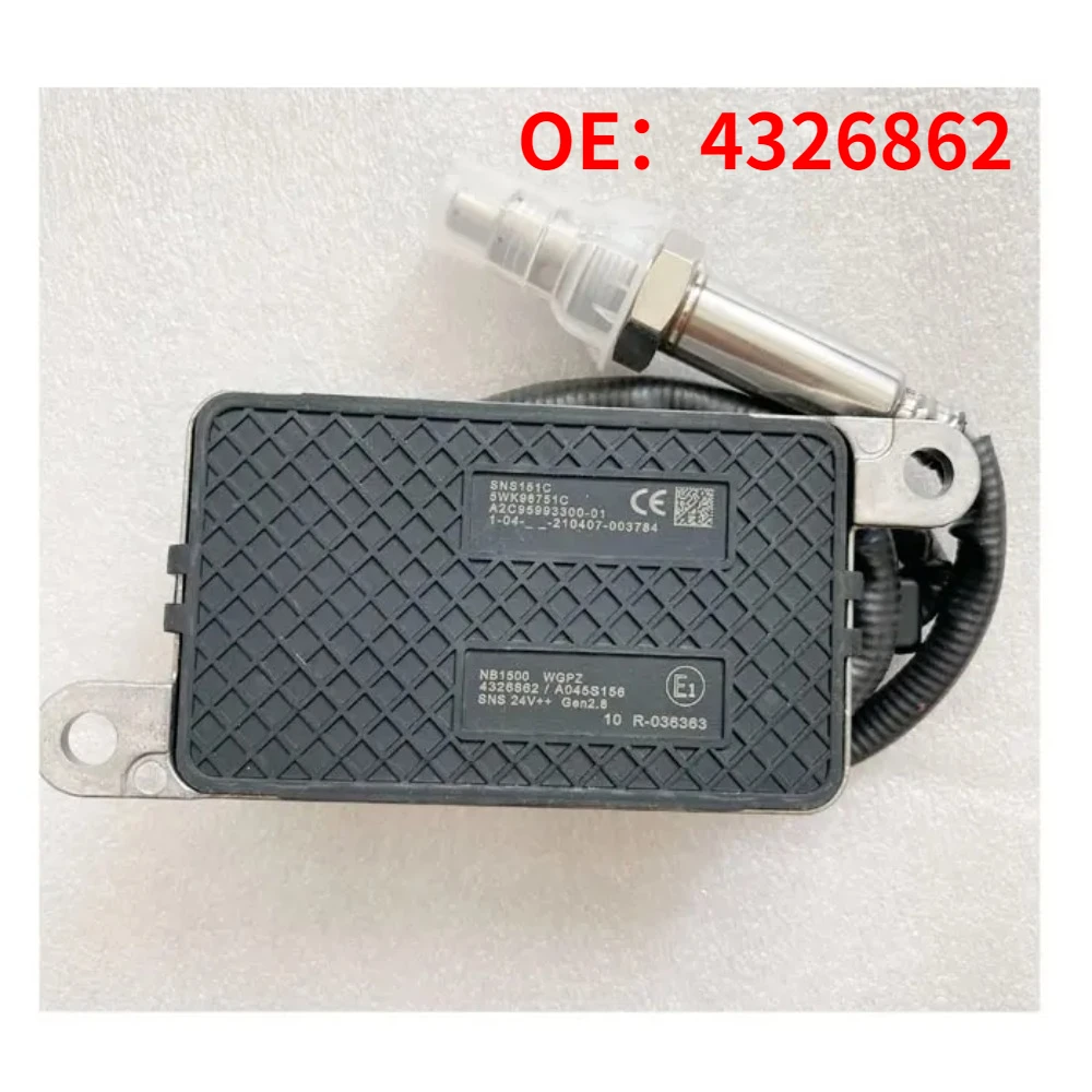 4326862 5WK96751C A045S156 SNS151C Original New Nitrogen Oxygen Sensor NOX Sensors For CUMMINS Engine 4326862 5WK96751C
4326862 5WK96751C A045S156 SNS151C Original New Nitrogen Oxygen Sensor NOX Sensors For CUMMINS Engine 4326862 5WK96751C