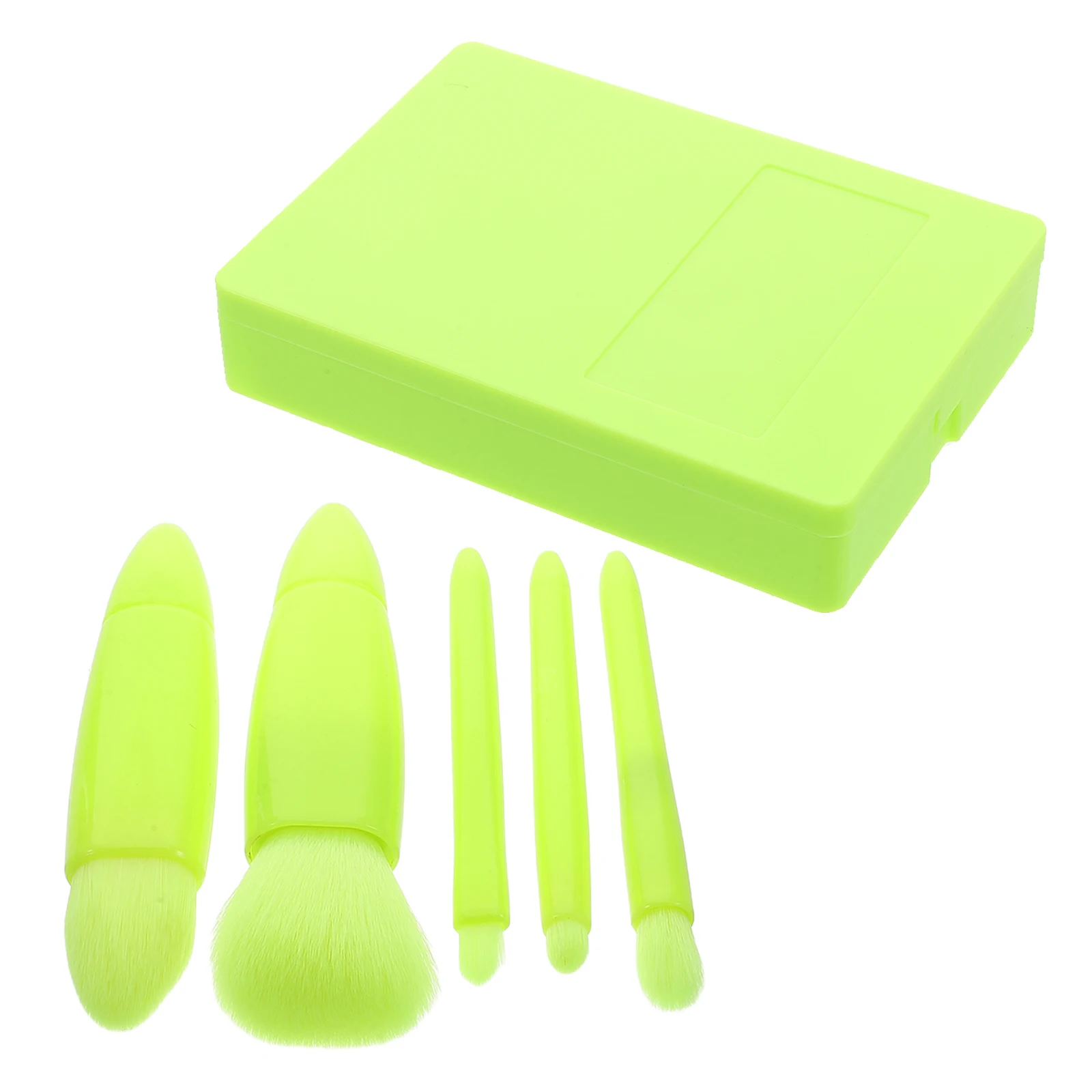1 set 5 Makeup Brush Set Portable Mini Travel-size with Mirror Case for Women Tool Compact Cosmetics
1 set 5 Makeup Brush Set Portable Mini Travel-size with Mirror Case for Women Tool Compact Cosmetics