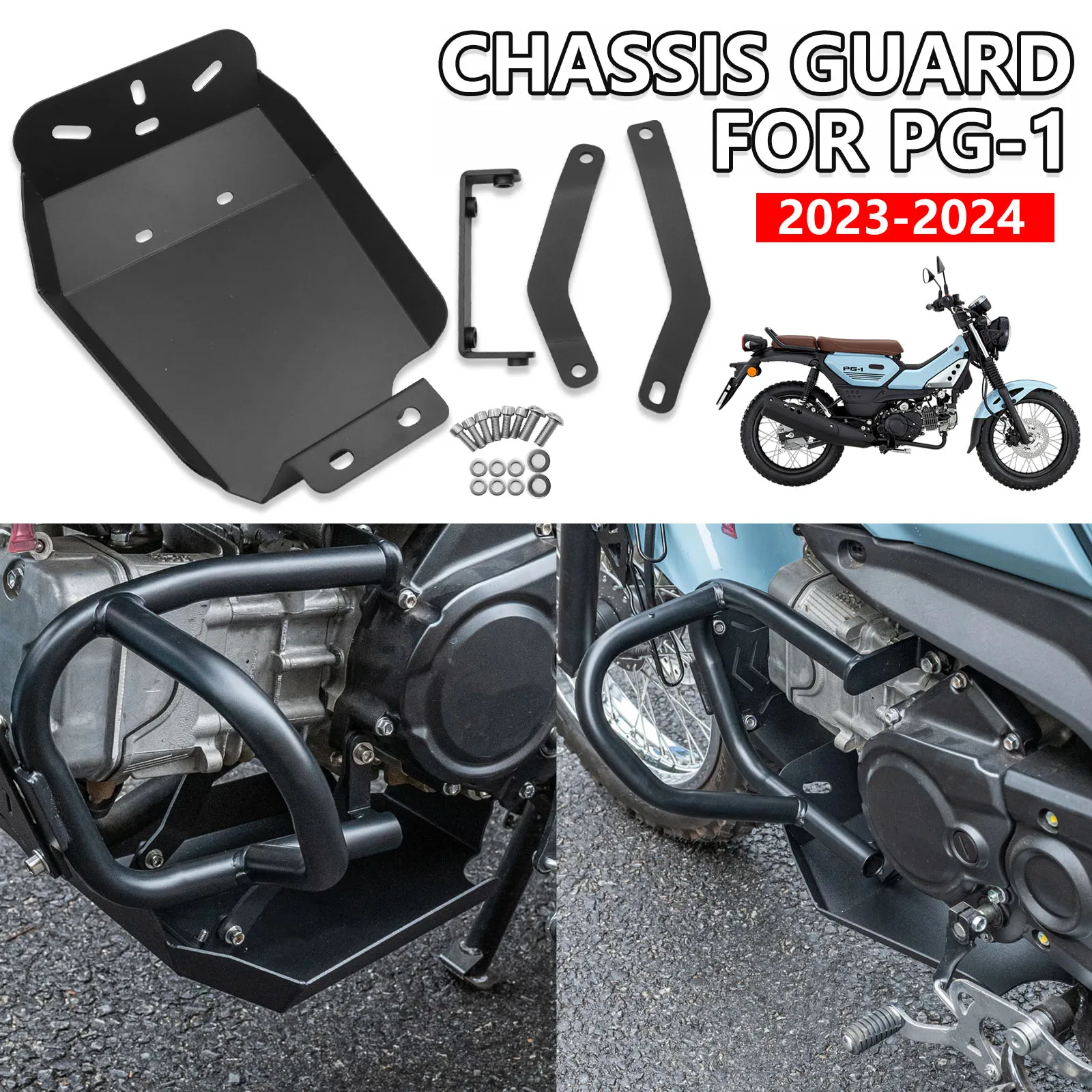 For 2023 2024 2025 Yamaha PG-1 PG1 Motorcycle Engine Chassis Guard Cover Protector Skid Plate
For 2023 2024 2025 Yamaha PG-1 PG1 Motorcycle Engine Chassis Guard Cover Protector Skid Plate