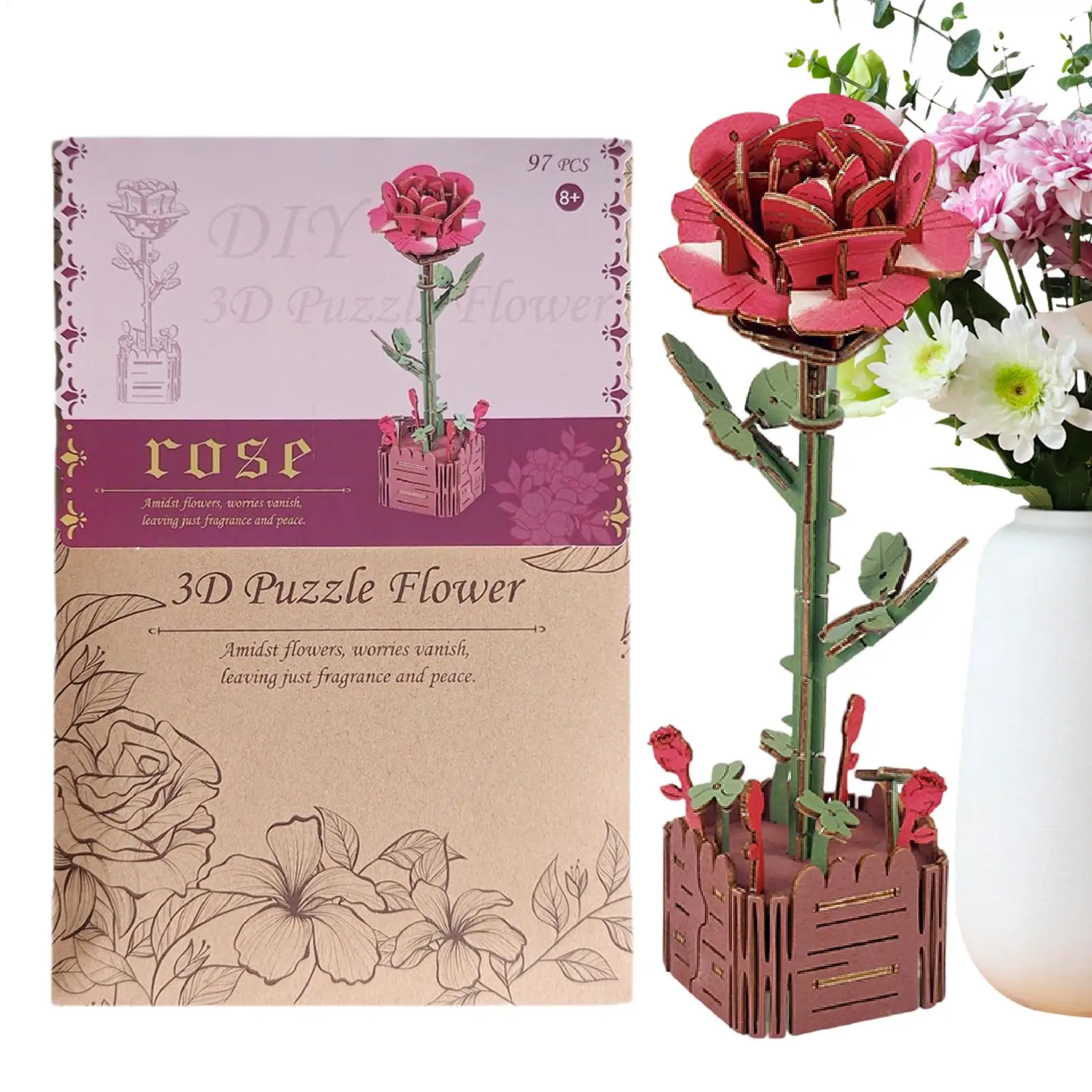 3D цветочное ремесло, дружелюбная деревянная модель для начинающих, комплект для рукоделия, строительный набор для изготовления дома, дома, офиса, дома, на открытом воздухе, для взрослых
3D цветочное ремесло, дружелюбная деревянная модель для начинающих, комплект для рукоделия, строительный набор для изготовления дома, дома, офиса, дома, на открытом воздухе, для взрослых