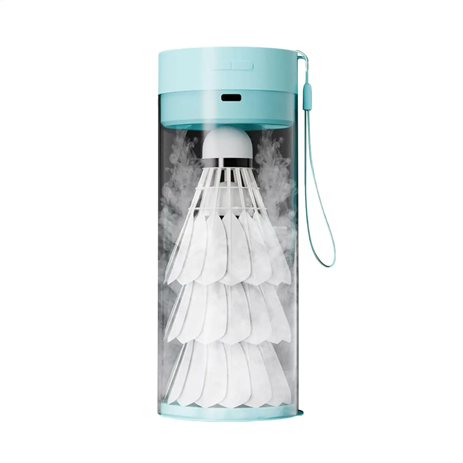 Портативный увлажнитель для бадминтонных воланов с аккумулятором 150 мАч, компактный спортивный аксессуар для подростков
Портативный увлажнитель для бадминтонных воланов с аккумулятором 150 мАч, компактный спортивный аксессуар для подростков