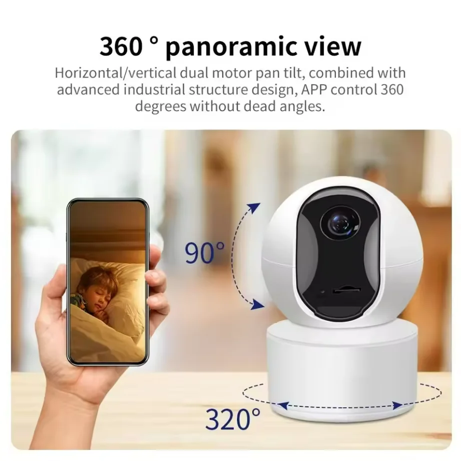 2026 New WiFi Pet Camera, 2.4GHz Dog Camera with Phone App, 360° PTZ, 2-Way Audio, Night Vision Indoor Security Baby Monitor
2026 New WiFi Pet Camera, 2.4GHz Dog Camera with Phone App, 360° PTZ, 2-Way Audio, Night Vision Indoor Security Baby Monitor