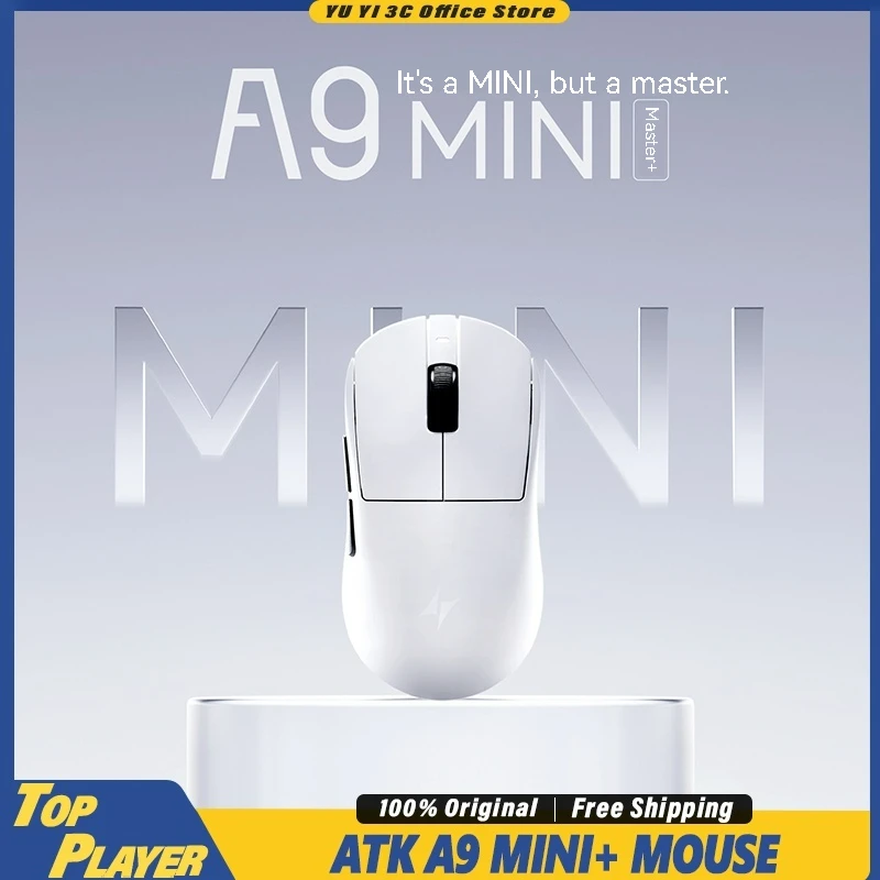 ATK Dragonfly A9 Mini Gaming Mouse PAW3955 Master Sensor 8kHz Polling Rate 20000FPS Nordic54L15 MCU APEX Shark E-SPORT Mouse
ATK Dragonfly A9 Mini Gaming Mouse PAW3955 Master Sensor 8kHz Polling Rate 20000FPS Nordic54L15 MCU APEX Shark E-SPORT Mouse