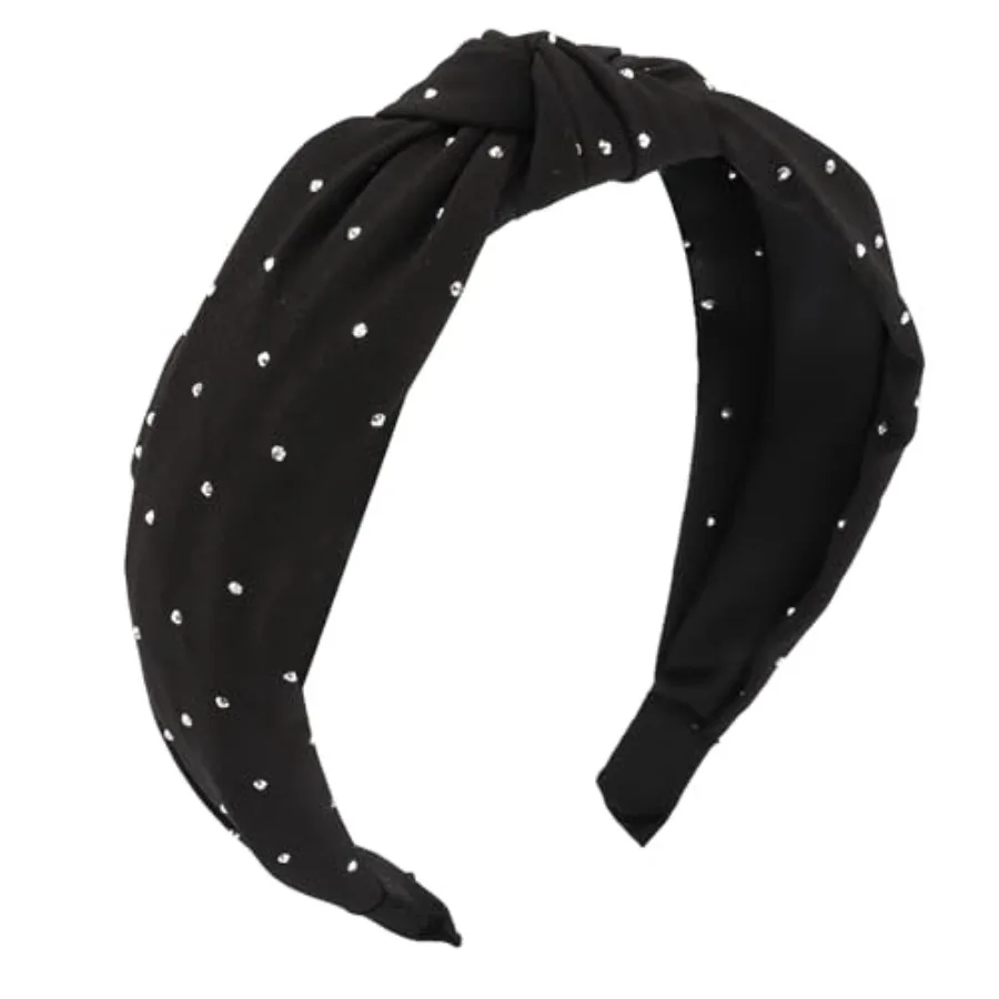 Knotted Headband for Women Girls Crystal Headband Top Knot Hair Band Hair Accessories Non Slip Knotted Head band Fashion Hairba
Knotted Headband for Women Girls Crystal Headband Top Knot Hair Band Hair Accessories Non Slip Knotted Head band Fashion Hairba