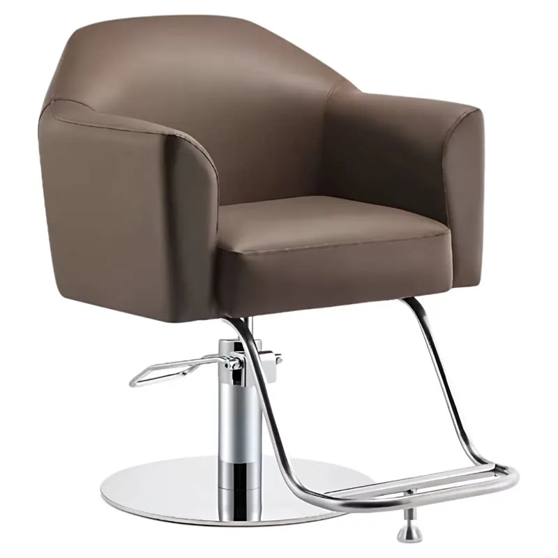 Luxury Barber Chair Makeup Hair Salon Stool Vintage Barber Chair Working Cadeira De Barbeiro Profissional Commercial Furniture
Luxury Barber Chair Makeup Hair Salon Stool Vintage Barber Chair Working Cadeira De Barbeiro Profissional Commercial Furniture