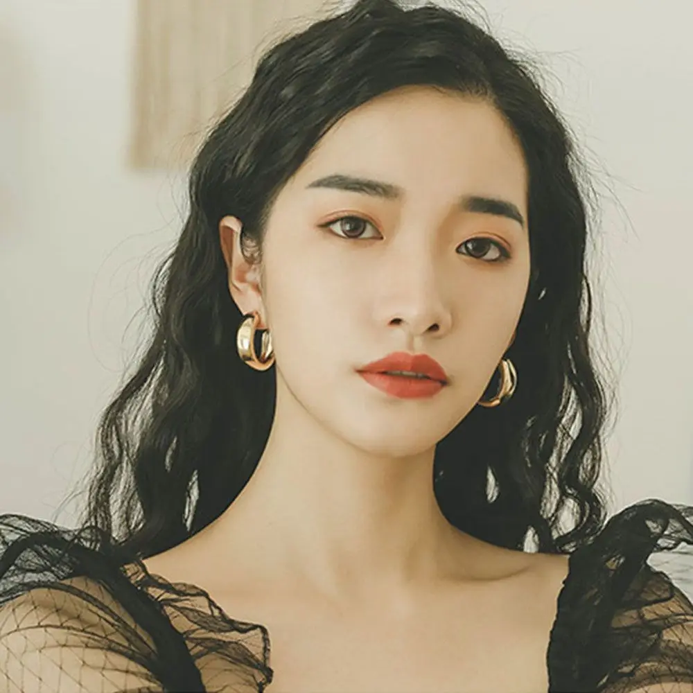 Party Minimalist Fashion Accessories Hiphop Round Circle Wide Tube Drop Earrings Dangle Earrings Jewelry Hoop Earrings
Party Minimalist Fashion Accessories Hiphop Round Circle Wide Tube Drop Earrings Dangle Earrings Jewelry Hoop Earrings