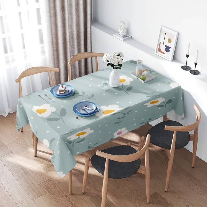 Modern Floral Tablecloth Dining Set Decor for Home Kitchen Light Green Color Multiple Sizes Available Soft Fabric Perfect for Ho
Modern Floral Tablecloth Dining Set Decor for Home Kitchen Light Green Color Multiple Sizes Available Soft Fabric Perfect for Ho