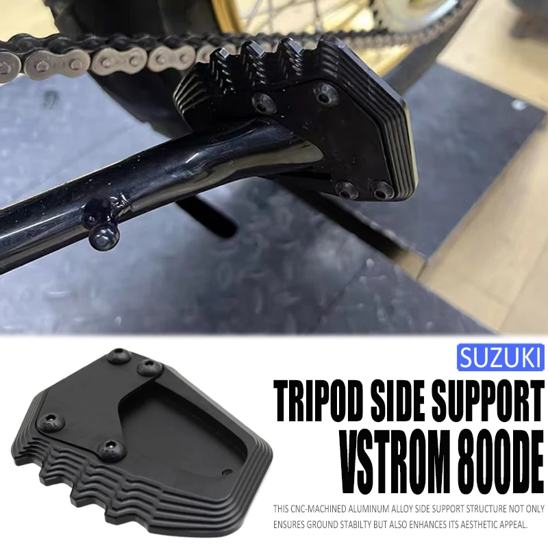 For Suzuki VStrom 800DE 800RE V-STROM 800 DE RE 2023- DL1050XT DL1050 XT New Motorcycles Kickstand Foot Side Stand Extension Pad
For Suzuki VStrom 800DE 800RE V-STROM 800 DE RE 2023- DL1050XT DL1050 XT New Motorcycles Kickstand Foot Side Stand Extension Pad