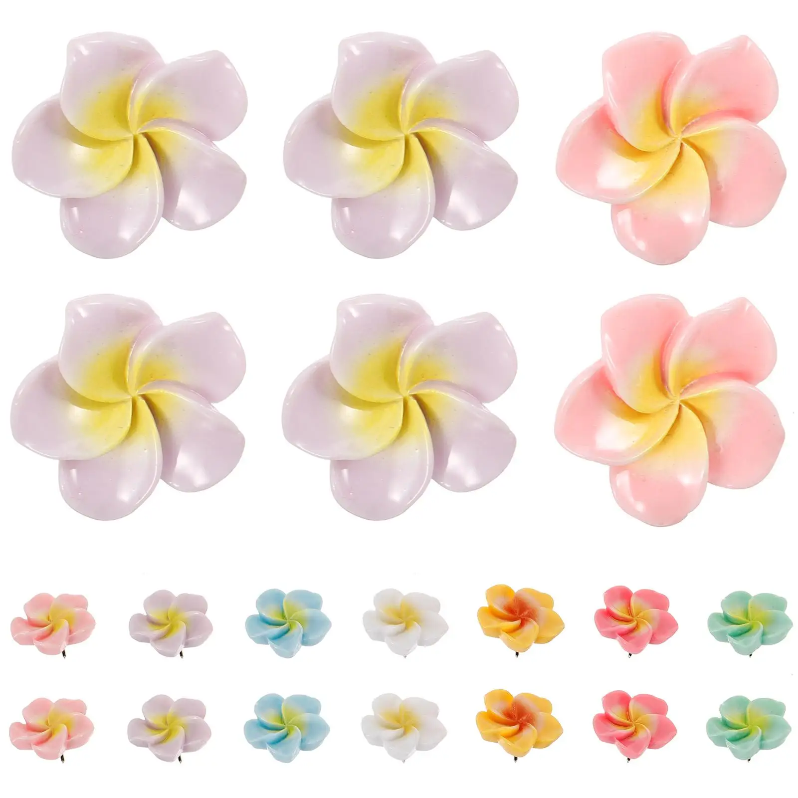 21 pcs Thumbtack Pushpins Bright Color Flower Shaped Cute Accessories for Cork Board Craft Travel Photos Decorations
21 pcs Thumbtack Pushpins Bright Color Flower Shaped Cute Accessories for Cork Board Craft Travel Photos Decorations