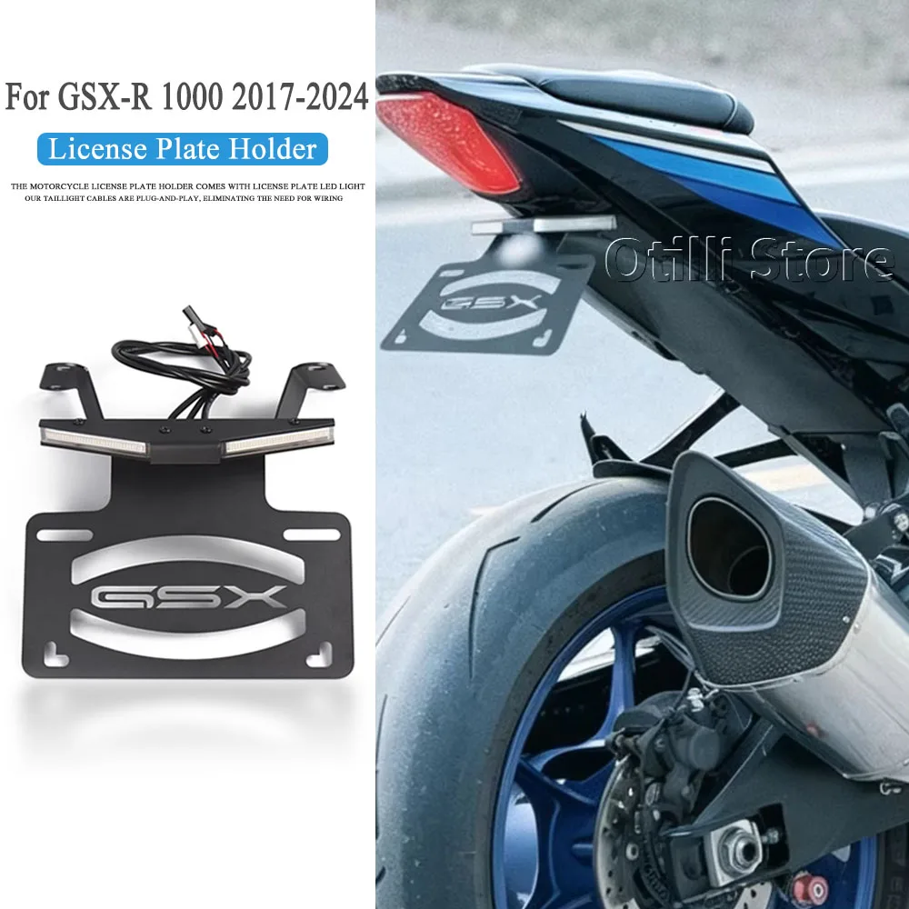 Motorcycle For Suzuki GSX-R1000 GSXR GSX-R 1000 License Vehicle Numbe Plate Holder Frame Door Cover Tail Tidy Fender Eliminator
Motorcycle For Suzuki GSX-R1000 GSXR GSX-R 1000 License Vehicle Numbe Plate Holder Frame Door Cover Tail Tidy Fender Eliminator