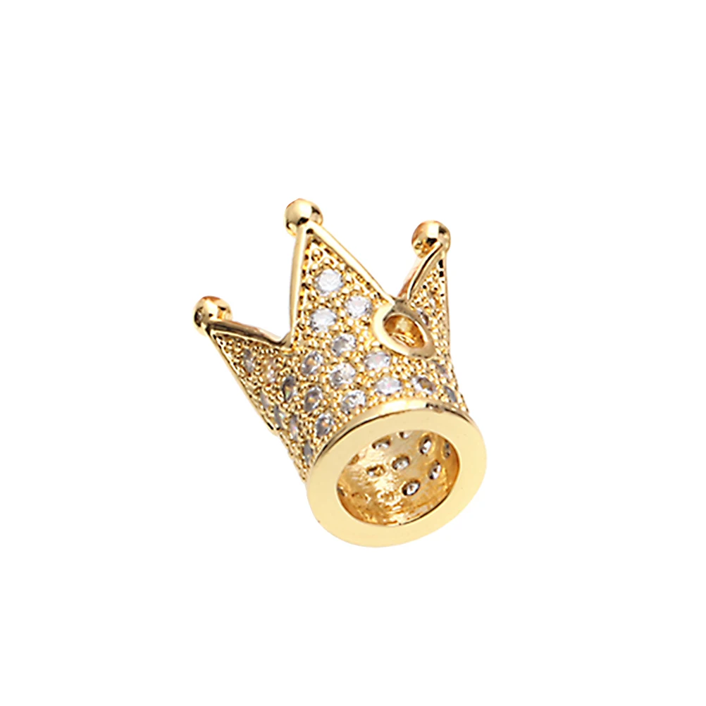8Pcs Copper Alloy Crown DIY Spacer Beads with Rhinestones Jewelry Making Findings for Necklace Bracelet DIY Handcrafts
8Pcs Copper Alloy Crown DIY Spacer Beads with Rhinestones Jewelry Making Findings for Necklace Bracelet DIY Handcrafts