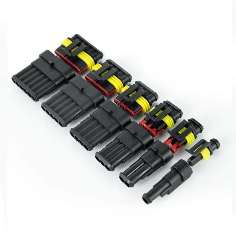 5Pcs Car Wiring Harness Plug Waterproof Connector HID Plug Socket, Male and Female Docking Head 2/3/4/5/6 Core Hole Docking Plug
5Pcs Car Wiring Harness Plug Waterproof Connector HID Plug Socket, Male and Female Docking Head 2/3/4/5/6 Core Hole Docking Plug