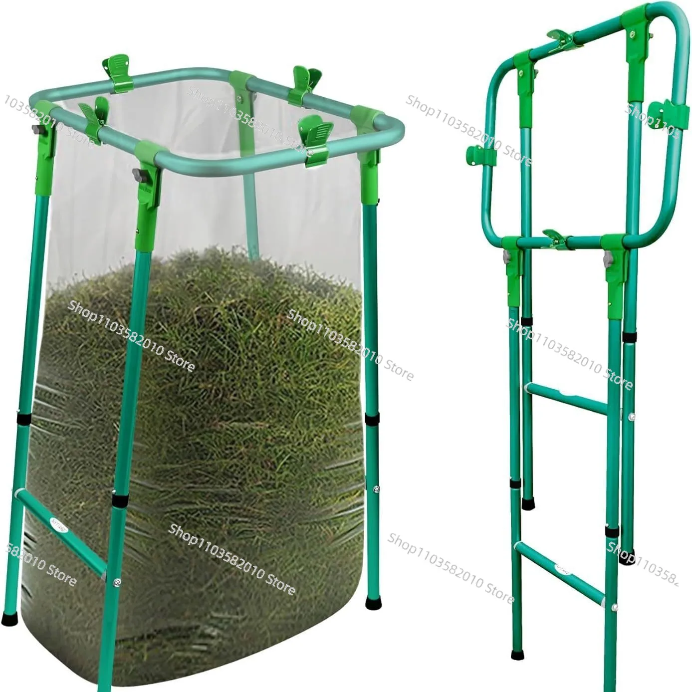 Держатель для мусорных мешков для сада, складной держатель для мешков для листьев, вмещает мешки для мусора объемом 33-55 галлонов
Держатель для мусорных мешков для сада, складной держатель для мешков для листьев, вмещает мешки для мусора объемом 33-55 галлонов