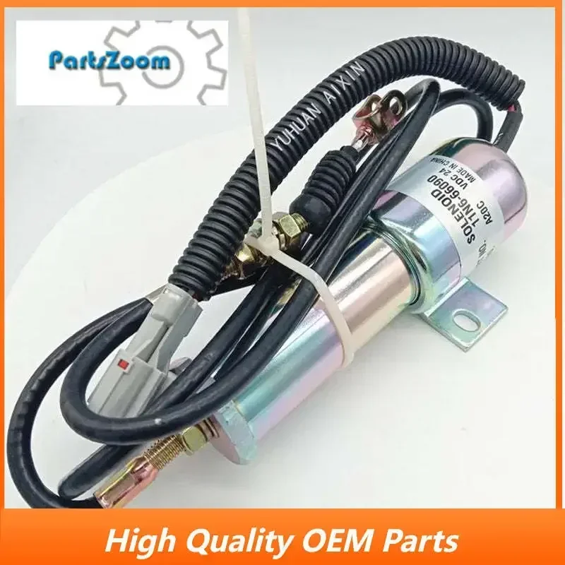 24V Shut Off Solenoid 11N6-66090 11N666090 for Hyundai Excavator R210LC7H RC215C7H 9-SERIES
24V Shut Off Solenoid 11N6-66090 11N666090 for Hyundai Excavator R210LC7H RC215C7H 9-SERIES