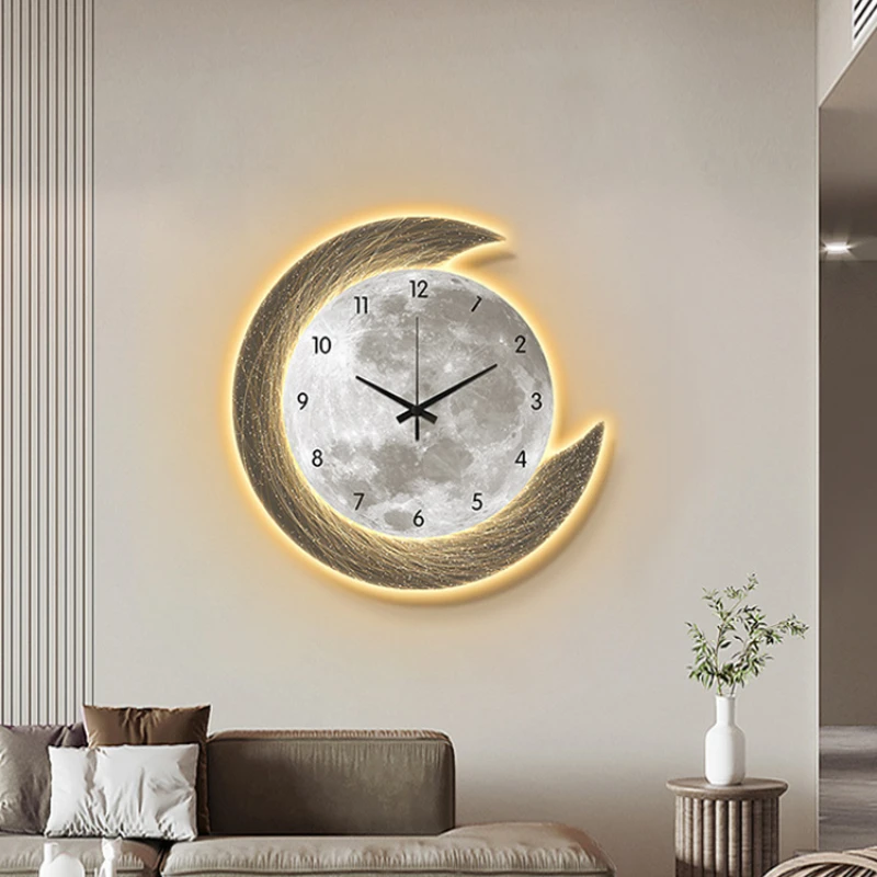 Modern simple clock wall clock living room net red watch hanging wall high-end atmospheric creative clock
Modern simple clock wall clock living room net red watch hanging wall high-end atmospheric creative clock