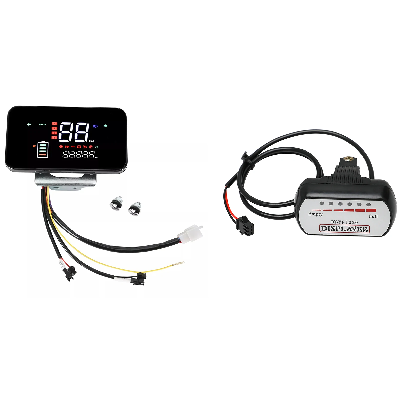 TDPRO 48V-72V LCD LED Display Speedometer or Battery Power Indicator Meter for Brushless Motor Bicycle Scooter ATV Go Kart
TDPRO 48V-72V LCD LED Display Speedometer or Battery Power Indicator Meter for Brushless Motor Bicycle Scooter ATV Go Kart
