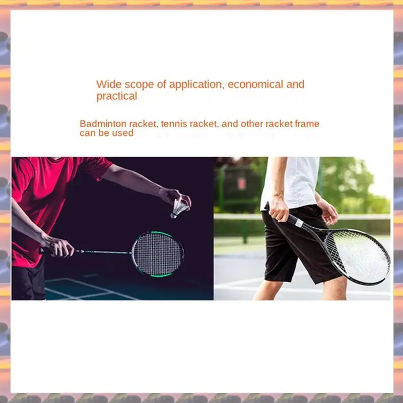 ABML Badminton Racket Frame Protective Cover Thick Wear-Resistant String Protector Protects The Paint Peeling Racket Frame
ABML Badminton Racket Frame Protective Cover Thick Wear-Resistant String Protector Protects The Paint Peeling Racket Frame
