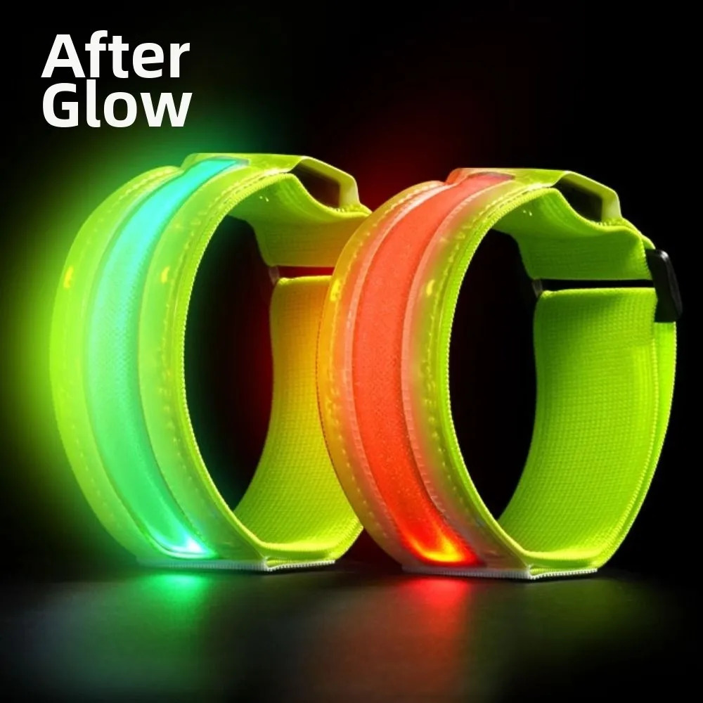 2Pcs Safety LED Light Armband 3 Modes 5 Light Color Warning Wristband Rechargeable High Brightness Night Reflective Armband
2Pcs Safety LED Light Armband 3 Modes 5 Light Color Warning Wristband Rechargeable High Brightness Night Reflective Armband