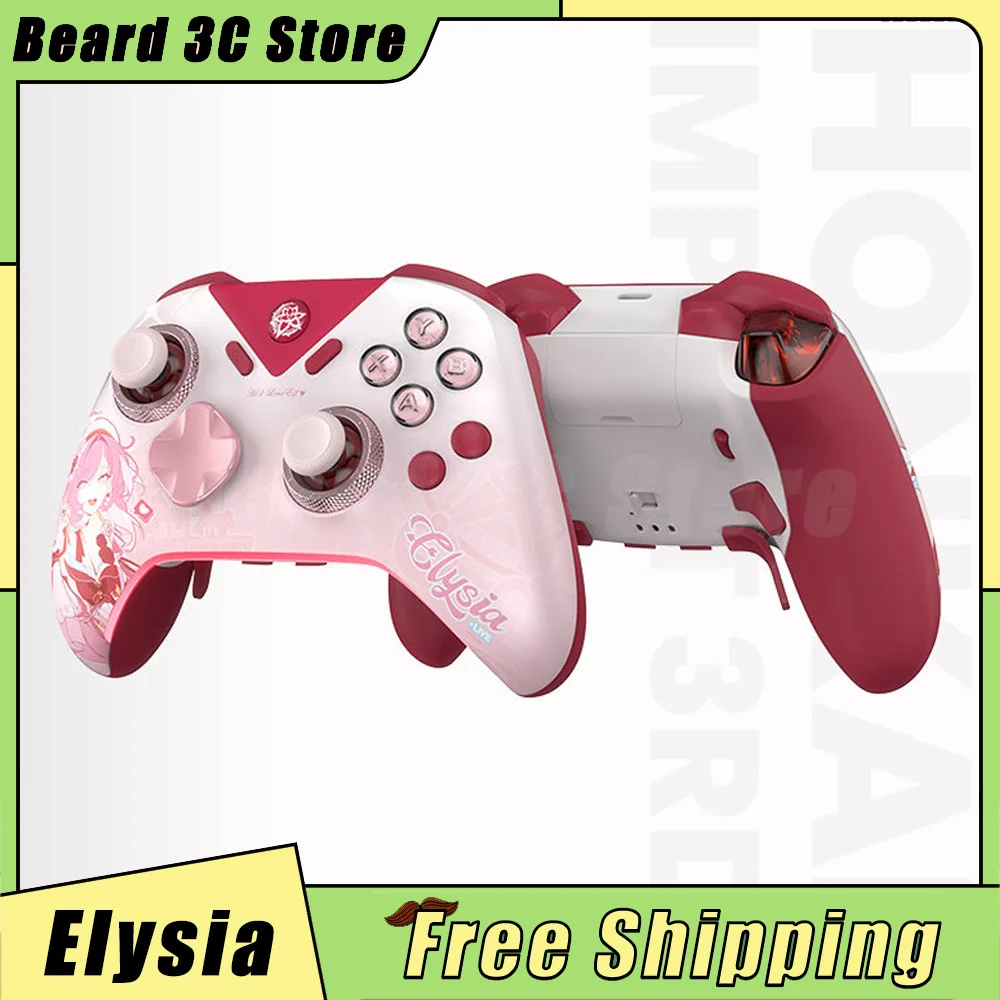 MiHoYo GamePad Elysia Controller RGB Wireless Game Controller Low delay 0.003s Force Adjusting Lever Rocker Gamepads Gift
MiHoYo GamePad Elysia Controller RGB Wireless Game Controller Low delay 0.003s Force Adjusting Lever Rocker Gamepads Gift