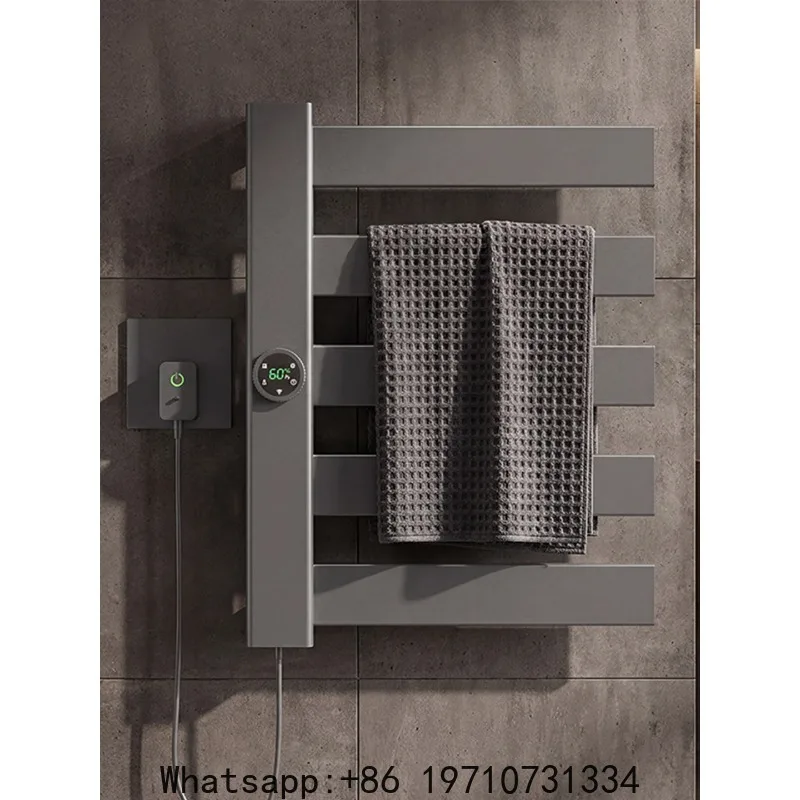 Intelligent Temperature Control Digital Display Towel Rack Multi-functional Wall Mounted Modern Simple Electric Bath Towel Rack
Intelligent Temperature Control Digital Display Towel Rack Multi-functional Wall Mounted Modern Simple Electric Bath Towel Rack