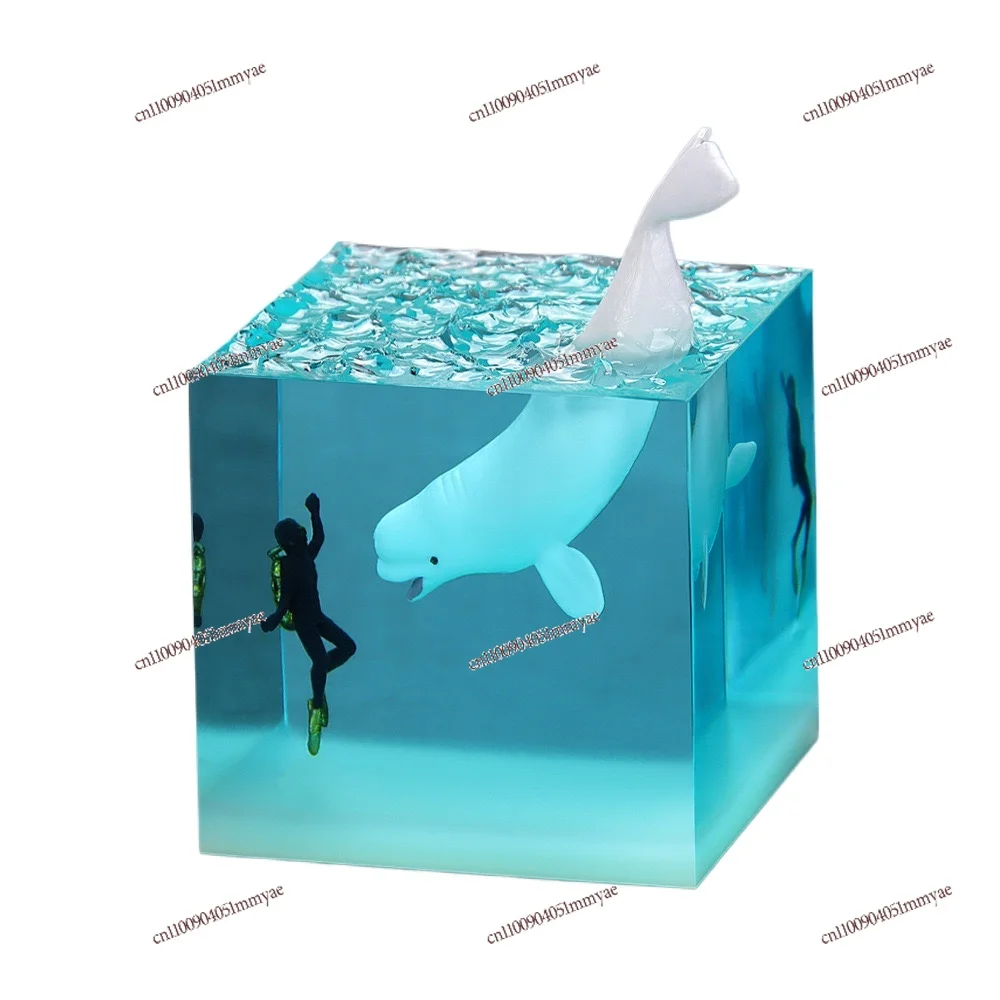 Ocean Resin Whale Humpback Whale 5cm Cube Ornament Luminous Mini Night Light Birthday Gift Ornament
Ocean Resin Whale Humpback Whale 5cm Cube Ornament Luminous Mini Night Light Birthday Gift Ornament