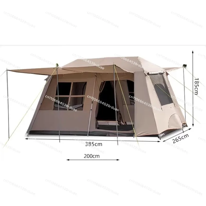 Automatic tent two rooms and one hall canopy two-in-one outdoor camping overnight automatic free construction
Automatic tent two rooms and one hall canopy two-in-one outdoor camping overnight automatic free construction