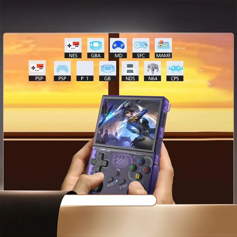 R36XX Retro Game Console 64G 14000+Games Wifi 3.5 Inch Screen Linux System Handheld Pocket Video Player Kid Gift C-X64A
R36XX Retro Game Console 64G 14000+Games Wifi 3.5 Inch Screen Linux System Handheld Pocket Video Player Kid Gift C-X64A
