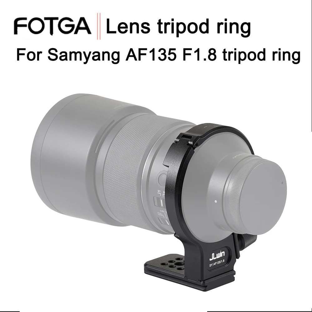 FOTGA Tripod Metal Mount Ring For Samyang AF135 F1.8 Lens Adapter Ring Quick Release Tripod Collar Ring Photography Replacement
FOTGA Tripod Metal Mount Ring For Samyang AF135 F1.8 Lens Adapter Ring Quick Release Tripod Collar Ring Photography Replacement