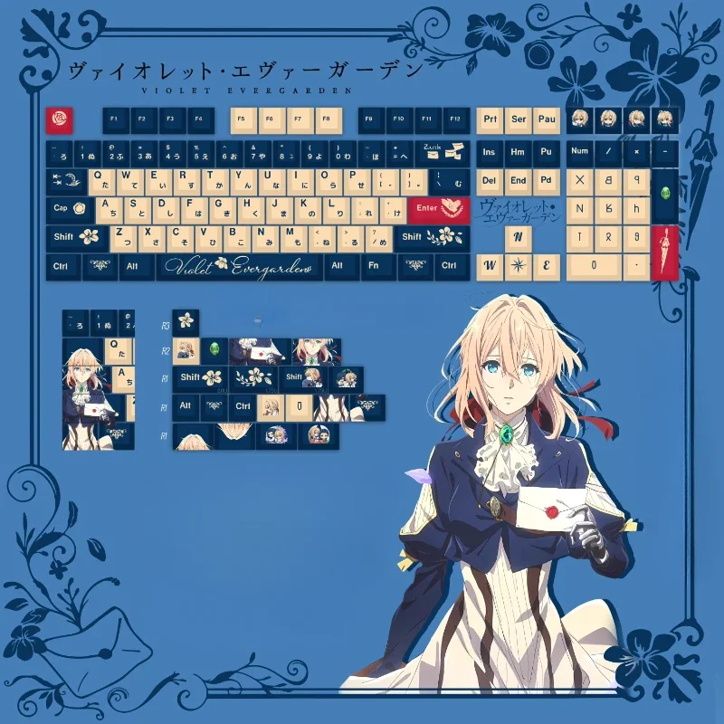 MiFuny Violet Evergarden тематические колпачки для клавиш аниме PBT Cherry Profile пользовательские колпачки для механической клавиатуры аксессуары для геймеров подарки
MiFuny Violet Evergarden тематические колпачки для клавиш аниме PBT Cherry Profile пользовательские колпачки для механической клавиатуры аксессуары для геймеров подарки