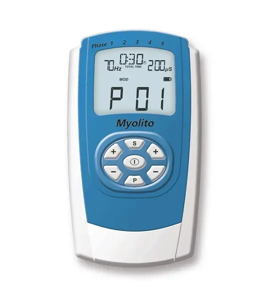 German brand MTR+Myolito multifunctional electrical stimulator TENS pain relief+EMS muscle enhancement
German brand MTR+Myolito multifunctional electrical stimulator TENS pain relief+EMS muscle enhancement