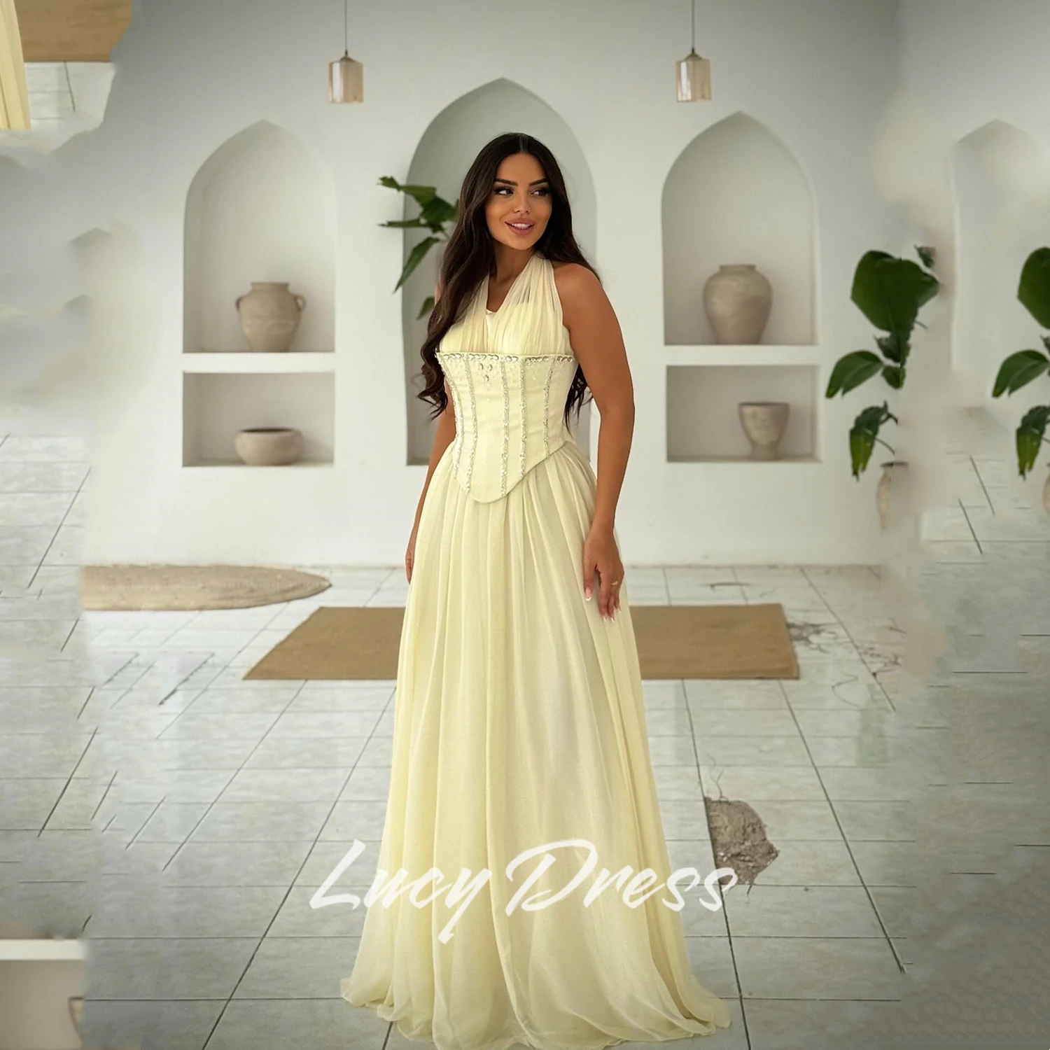 Lucy Customized Cocktail Dress Women's Evening Festive Dress Dresses for Birthday Luxury Evening Dresses 2026 Woman Elegant Gown
Lucy Customized Cocktail Dress Women's Evening Festive Dress Dresses for Birthday Luxury Evening Dresses 2026 Woman Elegant Gown