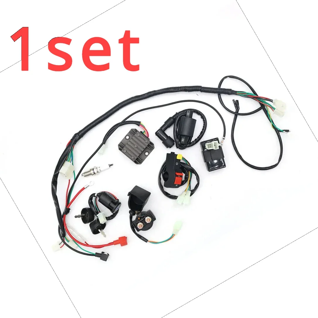 For Motorcycle Dirt bike ATV full vehicle line electric device electric start 7 kit for 150CC motorcycle electric accessoriers s
For Motorcycle Dirt bike ATV full vehicle line electric device electric start 7 kit for 150CC motorcycle electric accessoriers s