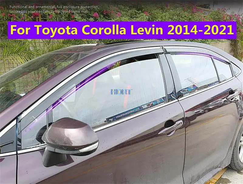 Window Visor For Toyota Corolla Levin (Axio/Altis ) 2014-2021 Vent Awning Sun Rain Guard Cover Deflectors Car Style Accessories
Window Visor For Toyota Corolla Levin (Axio/Altis ) 2014-2021 Vent Awning Sun Rain Guard Cover Deflectors Car Style Accessories