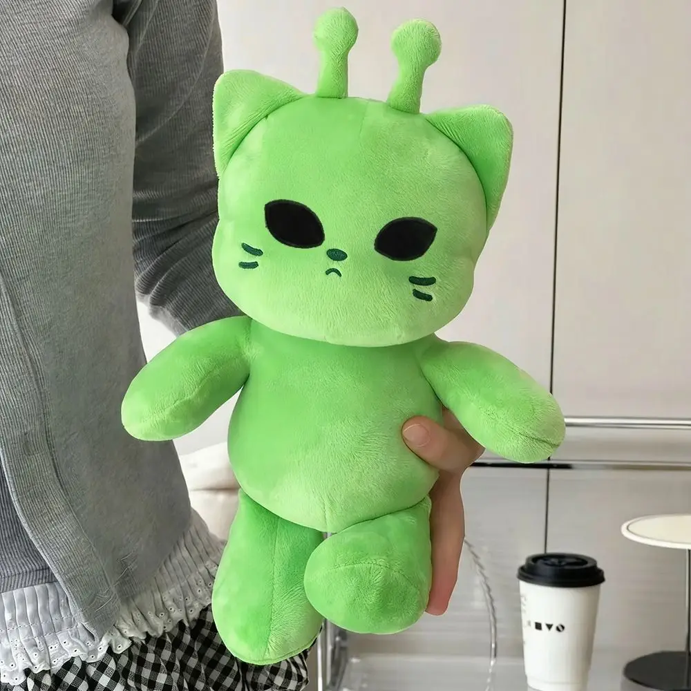 Super Soft Alien Cat Plush Toy Green Color 30cm Size Kawaii Stuffed Animal Soft Cute Design Soft Plushie Dolls Child Companion
Super Soft Alien Cat Plush Toy Green Color 30cm Size Kawaii Stuffed Animal Soft Cute Design Soft Plushie Dolls Child Companion